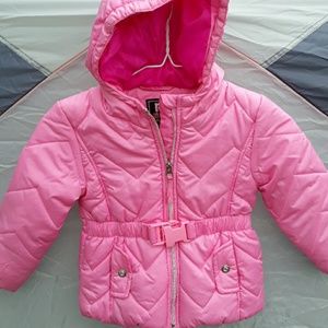 R 1881 Rothschild pink belted coat NEW 4T